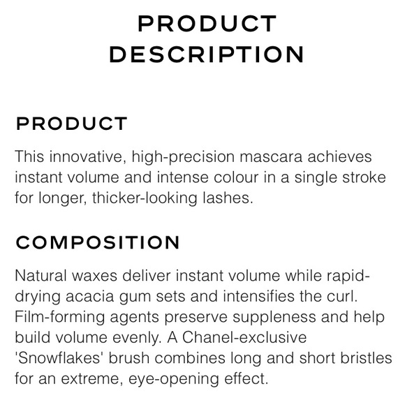 CHANEL Le Volume De Chanel Mascara - Picture 9 of 9